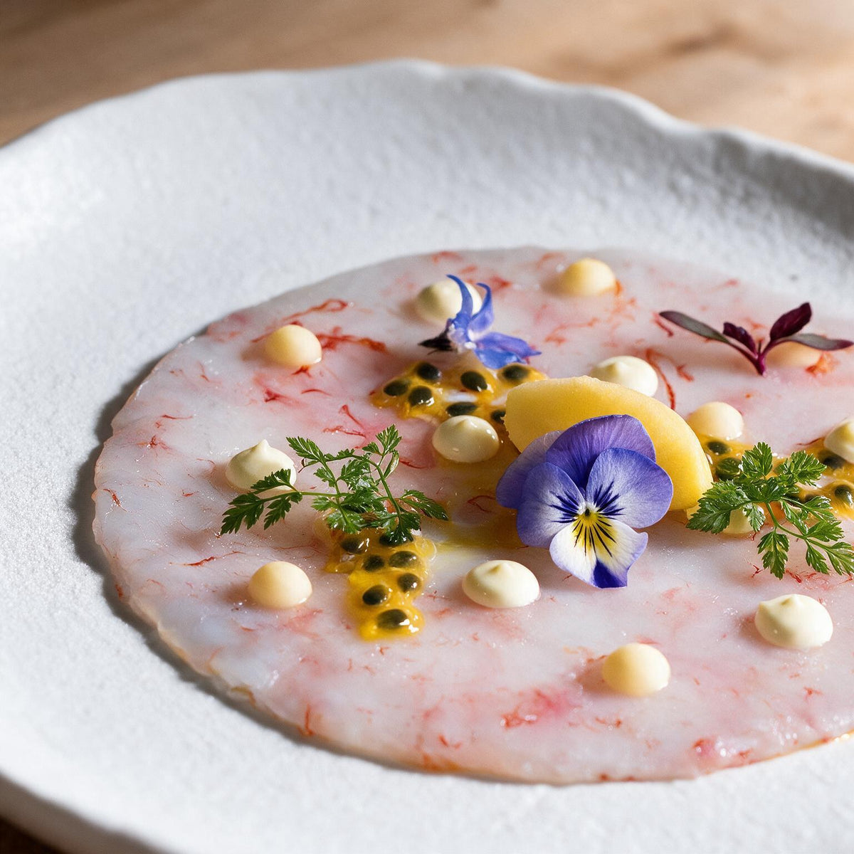Carpaccio di Gambero Viola 30g